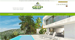 Desktop Screenshot of geepmaisons.com